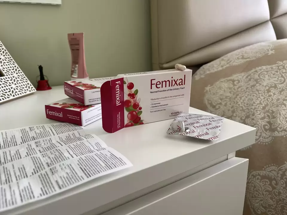 Cápsulas femixal de la incontinencia de orina